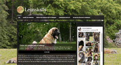 Desktop Screenshot of leonskalls.se